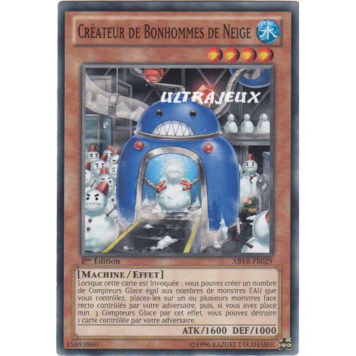 Yu-Gi-Oh! - Abyr-Fr029 - Créateur De Bonhommes De Neige - Commune