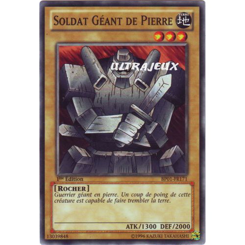 Yu-Gi-Oh! - Bp01-Fr171 - Soldat Géant De Pierre - Commune