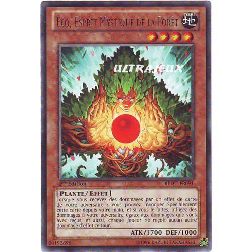 Yu-Gi-Oh! - Redu-Fr091 - Eco, Esprit Mystique De La Forêt - Rare