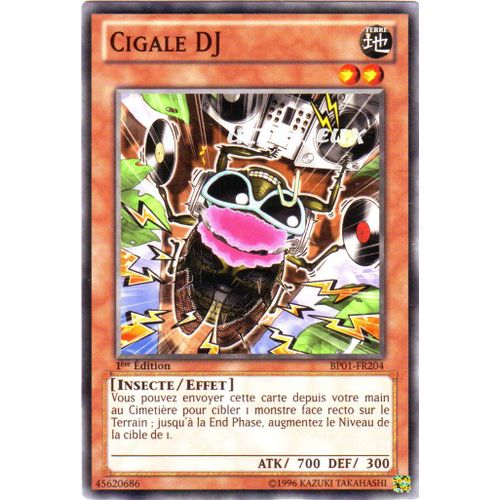 Yu-Gi-Oh! - Bp01-Fr204 - Cigale Dj - Commune