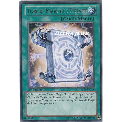 Yu-Gi-Oh! - Abyr-Fr058 - Livre De Magie De L'eternité - Rare