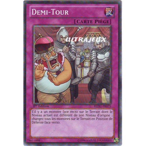 Yu-Gi-Oh! - Redu-Fr075 - Demi-Tour - Commune