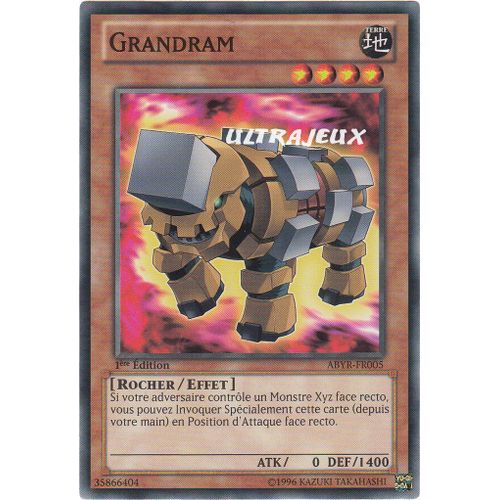 Yu-Gi-Oh! - Abyr-Fr005 - Grandram - Commune