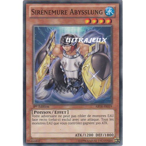 Yu-Gi-Oh! - Abyr-Fr019 - Sirènemure Abysslung - Commune