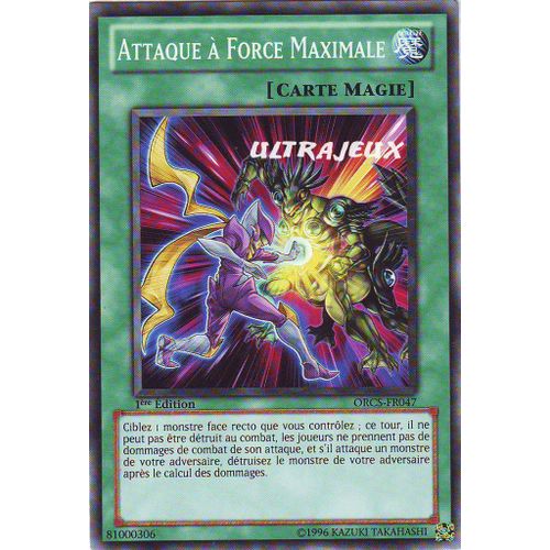 Yu-Gi-Oh! - Orcs-Fr047 - Attaque À Force Maximale - Commune