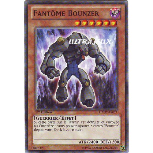 Yu-Gi-Oh! - Gaov-Fr011 - Fantôme Bounzer - Commune