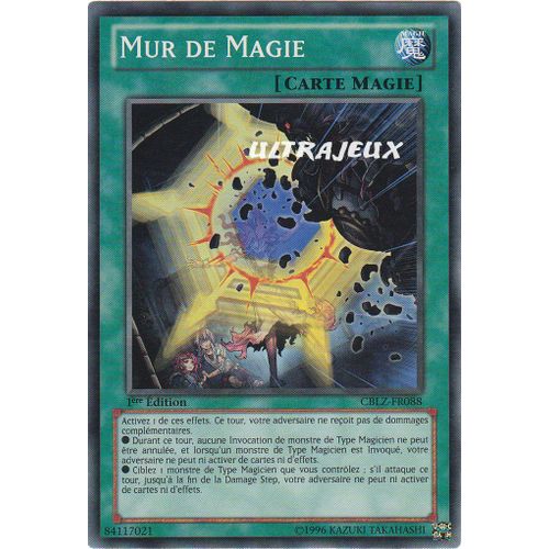 Yu-Gi-Oh! - Cblz-Fr088 - Mur De Magie - Commune