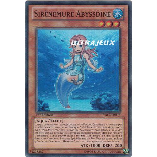 Yu-Gi-Oh! - Cblz-Fr032 - Sirènemure Abyssdine - Super Rare