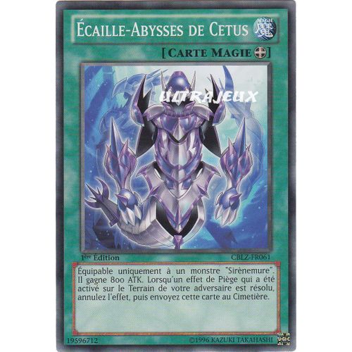 Yu-Gi-Oh! - Cblz-Fr061 - Ecaille-Abysses De Cetus - Commune