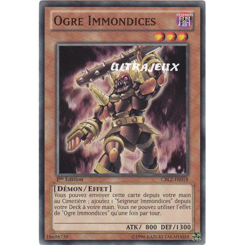 Yu-Gi-Oh! - Cblz-Fr018 - Ogre Immondices - Commune