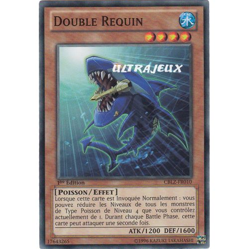 Yu-Gi-Oh! - Cblz-Fr010 - Double Requin - Commune
