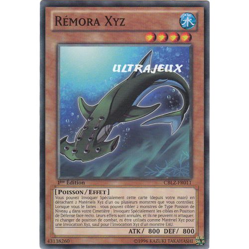 Yu-Gi-Oh! - Cblz-Fr011 - Rémora Xyz - Commune