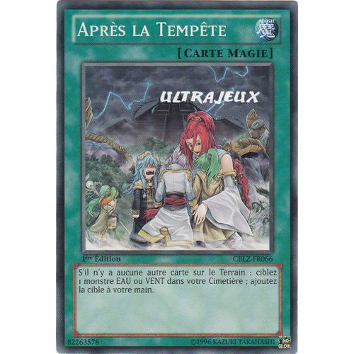 Yu-Gi-Oh! - Cblz-Fr066 - Après La Tempête - Commune