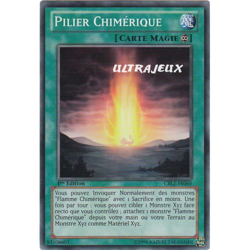 Yu-Gi-Oh! - Cblz-Fr060 - Pilier Chimérique - Commune