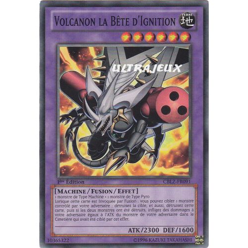 Yu-Gi-Oh! - Cblz-Fr091 - Volcanon La Bête D'ignition - Commune