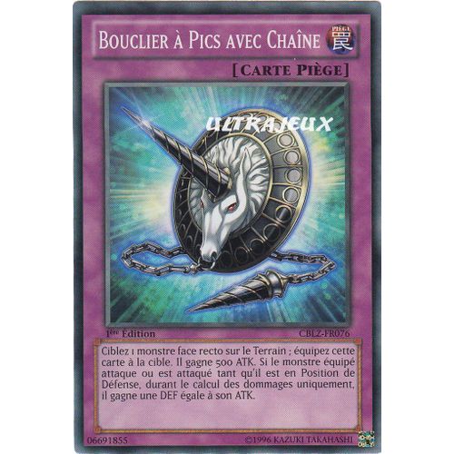 Yu-Gi-Oh! - Cblz-Fr076 - Bouclier À Pics Avec Chaîne - Commune