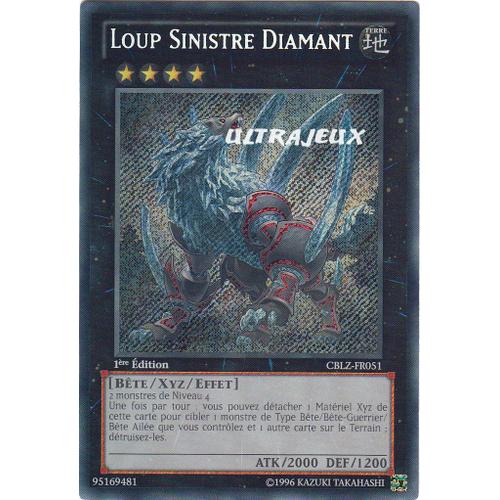 Yu-Gi-Oh! - Cblz-Fr051 - Loup Sinistre Diamant - Secret Rare