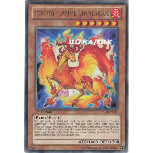 Yu-Gi-Oh! - Cblz-Fr031 - Péritio Flamme Chimérique - Rare