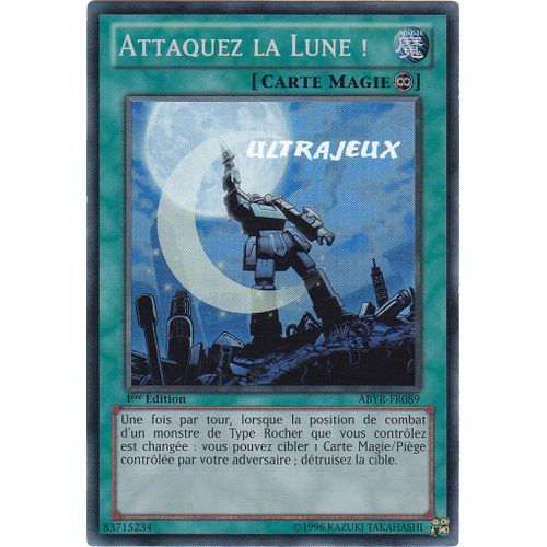Yu-Gi-Oh! - Abyr-Fr089 - Attaquez La Lune ! - Super Rare
