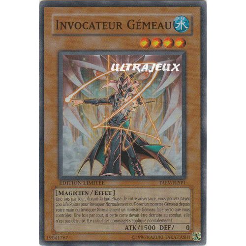 Yu-Gi-Oh! - Taev-Frsp1 - Invocateur Gémeau - Super Rare