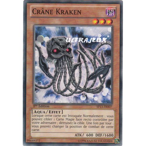 Yu-Gi-Oh! - Sp13-Fr007 - Crâne Kraken - Commune