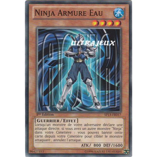 Yu-Gi-Oh! - Sp13-Fr017 - Ninja Armure Eau - Commune