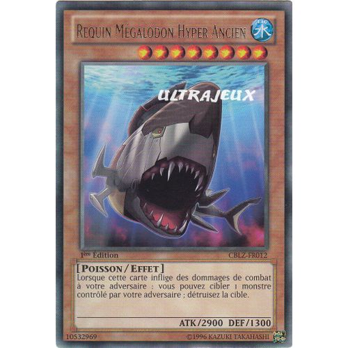 Yu-Gi-Oh! - Cblz-Fr012 - Requin Mégalodon Hyper Ancien - Rare