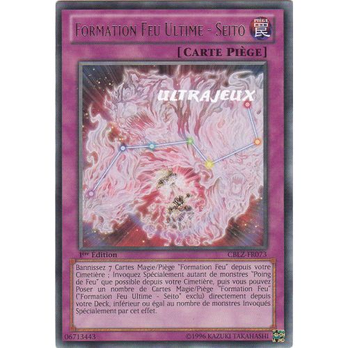 Yu-Gi-Oh! - Cblz-Fr073 - Formation Feu Ultime - Seito - Rare