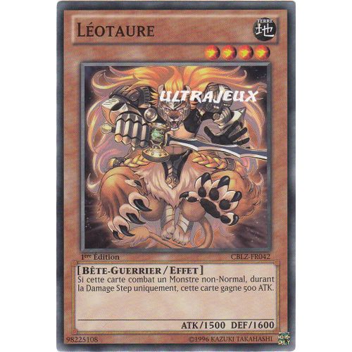 Yu-Gi-Oh! - Cblz-Fr042 - Léotaure - Commune