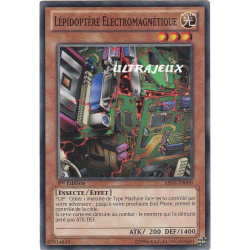 Yu-Gi-Oh! - Abyr-Fr090 - Lépidoptère Electromagnétique - Commune
