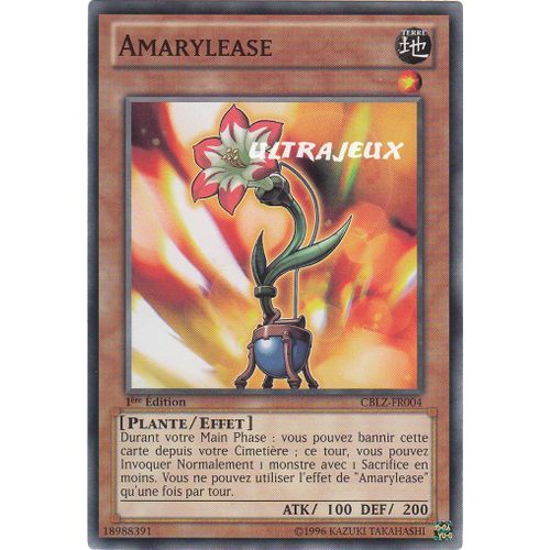 Yu-Gi-Oh! - Cblz-Fr004 - Amarylease - Commune