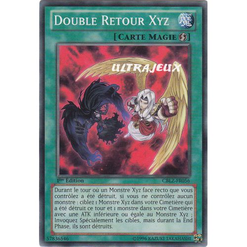 Yu-Gi-Oh! - Cblz-Fr056 - Double Retour Xyz - Commune