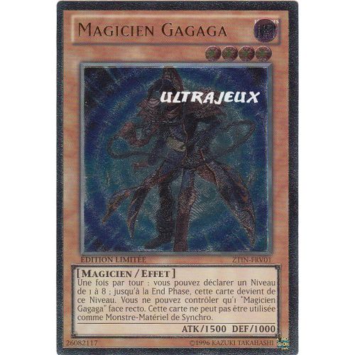Yu-Gi-Oh! - Ztin-Frv01 - Magicien Gagaga - Ultimate Rare