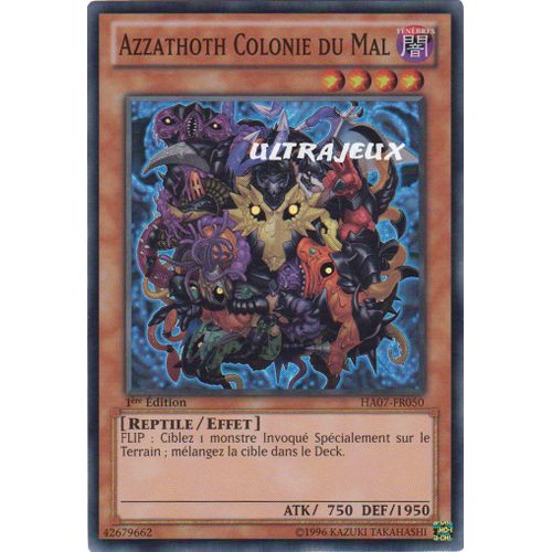 Yu-Gi-Oh! - Ha07-Fr050 - Azzathoth Colonie Du Mal - Super Rare