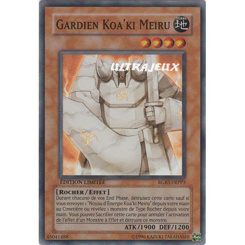 Yu-Gi-Oh! - Rgbt-Frpp3 - Gardien Koa'ki Meiru - Super Rare
