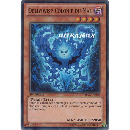 Yu-Gi-Oh! - Ha07-Fr049 - Obliviwisp Colonie Du Mal - Super Rare