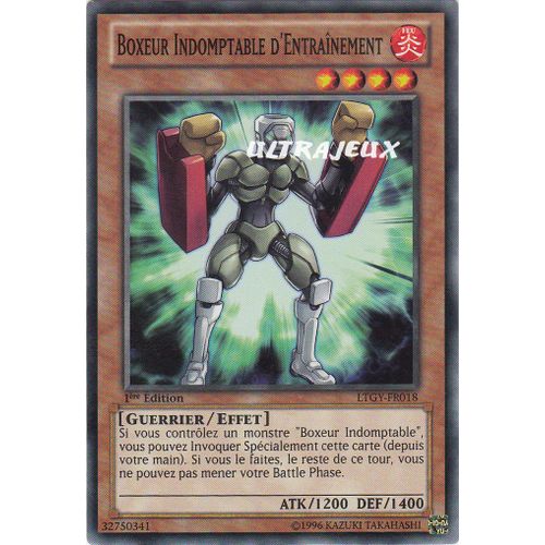 Yu-Gi-Oh! - Ltgy-Fr018 - Boxeur Indomptable D'entraînement - Commune