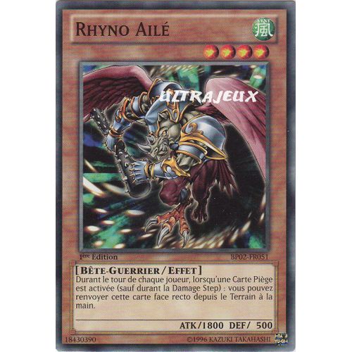 Yu-Gi-Oh! - Bp02-Fr051 - Rhyno Ailé - Commune