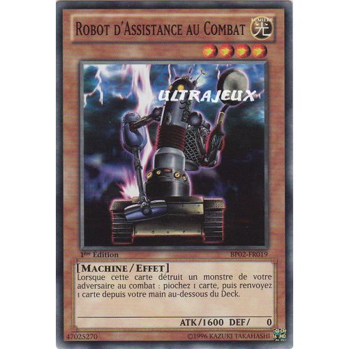 Yu-Gi-Oh! - Bp02-Fr019 - Robot D'assistance Au Combat - Commune