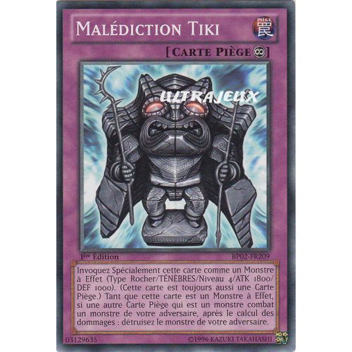 Yu-Gi-Oh! - Bp02-Fr209 - Malédiction Tiki - Commune