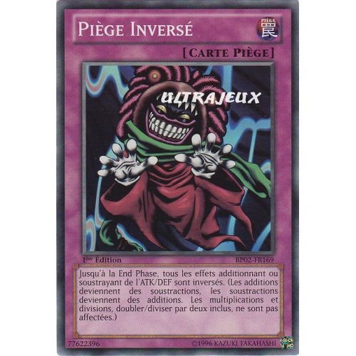 Yu-Gi-Oh! - Bp02-Fr169 - Piège Inversé - Commune