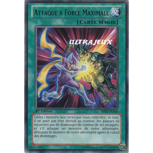 Yu-Gi-Oh! - Bp02-Fr166 - Attaque À Force Maximale - Rare