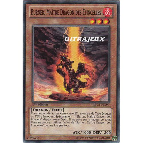 Yu-Gi-Oh! - Ltgy-Fr097 - Burner, Maître Dragon Des Etincelles - Commune