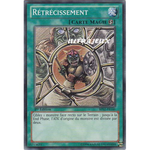 Yu-Gi-Oh! - Bp02-Fr146 - Rétrécissement - Commune
