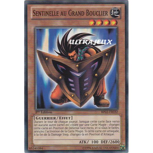 Yu-Gi-Oh! - Bp02-Fr032 - Sentinelle Au Grand Bouclier - Commune