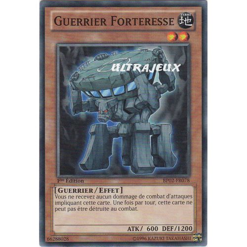 Yu-Gi-Oh! - Bp02-Fr078 - Guerrier Forteresse - Commune