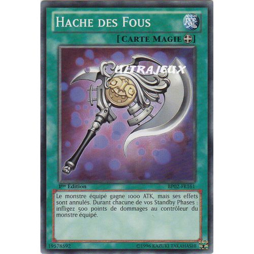 Yu-Gi-Oh! - Bp02-Fr161-Mr - Hache Des Fous - Mosaic Rare