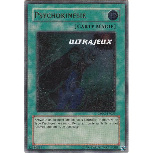 Yu-Gi-Oh! - Csoc-Fr056-Ul - Psychokinésie - Ultimate Rare