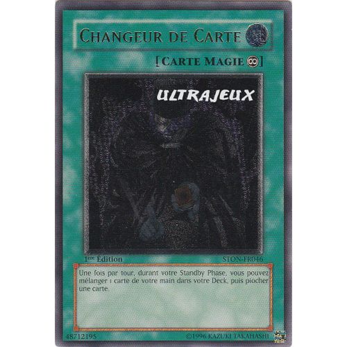 Yu-Gi-Oh! - Ston-Fr046-Ul - Changeur De Carte - Ultimate Rare