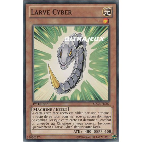 Yu-Gi-Oh! - Sdcr-Fr007 - Larve Cyber - Commune